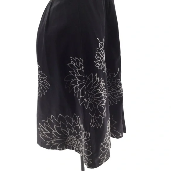 Anthropologie Floreat Floral Embroidered Strapless Dress - Picture 9 of 16